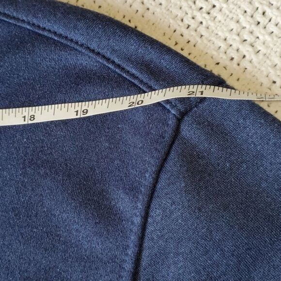 Izod Izod Graphic Logo Blue 1/4 Zip Long Sleeve Mock Neck Sz XL P Size US XL / EU 56 / 4 - 10 Thumbnail