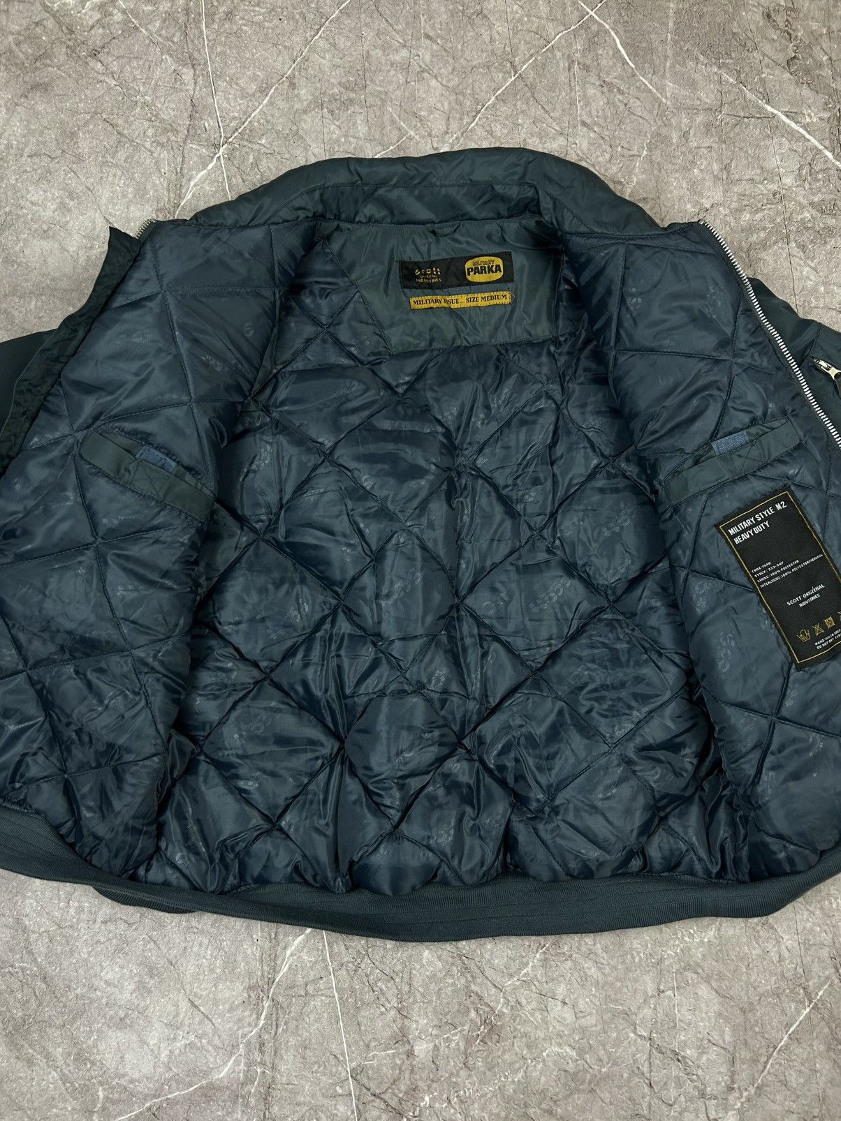 Schott Vintage MA 2 Bomber Jacket Size US M / EU 48-50 / 2 - 7 Thumbnail