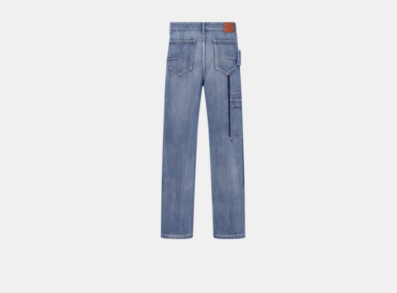 Dior o1w1db11225 493D18 Carpenter Jeans in Blue Size US 36 / EU 52 - 2 Thumbnail