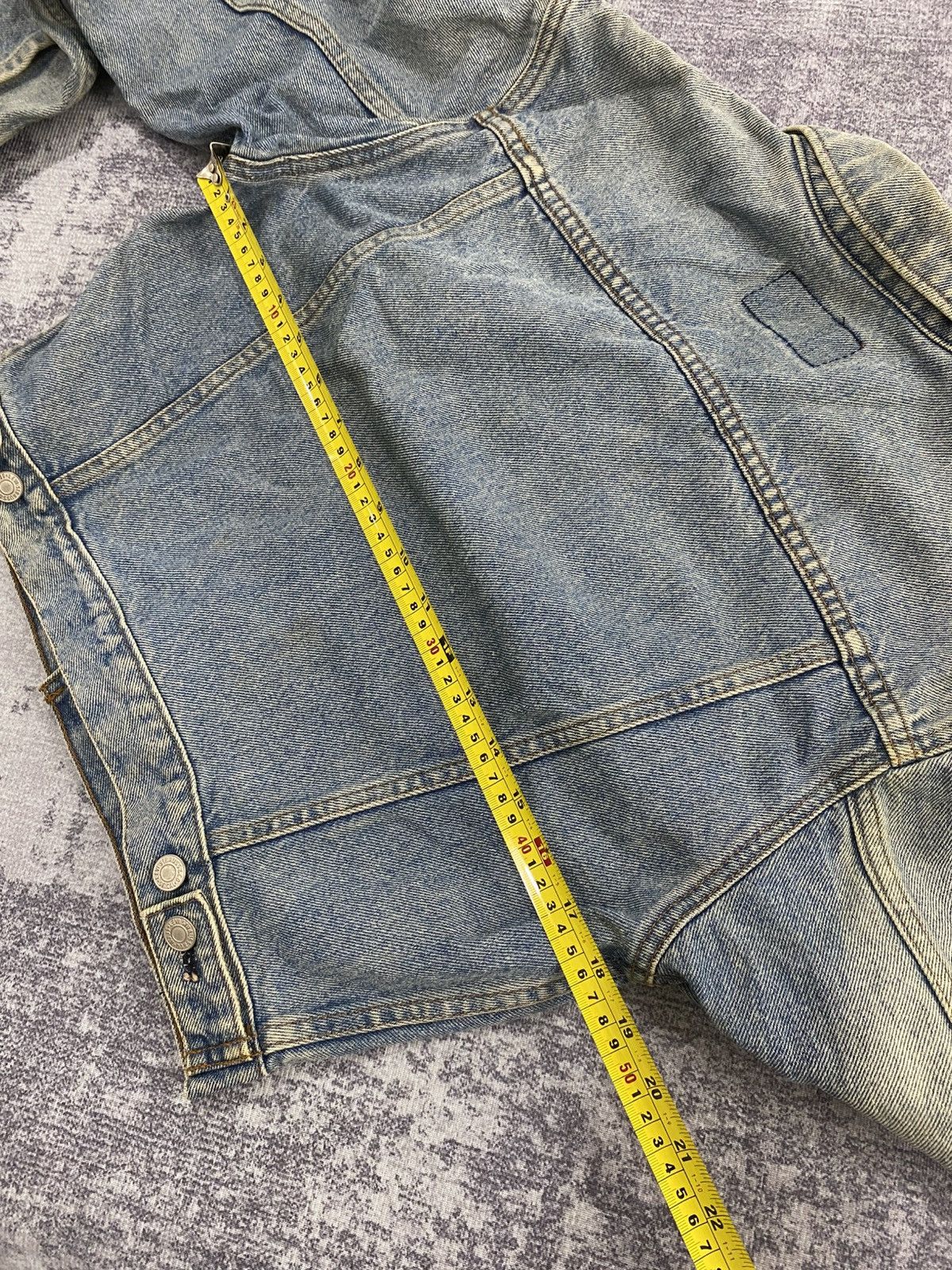 Levi's Vintage crop boxy levis jackets blue jeans Size M / US 6-8 / IT 42-44 - 3 Thumbnail
