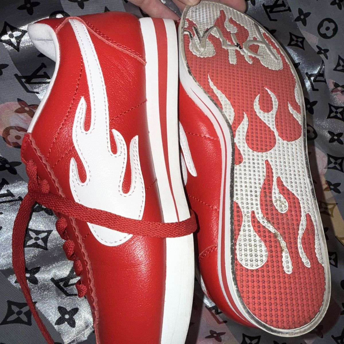 YG 4Hunnid The Flame Block Runner – Size 5 – Rare Like New