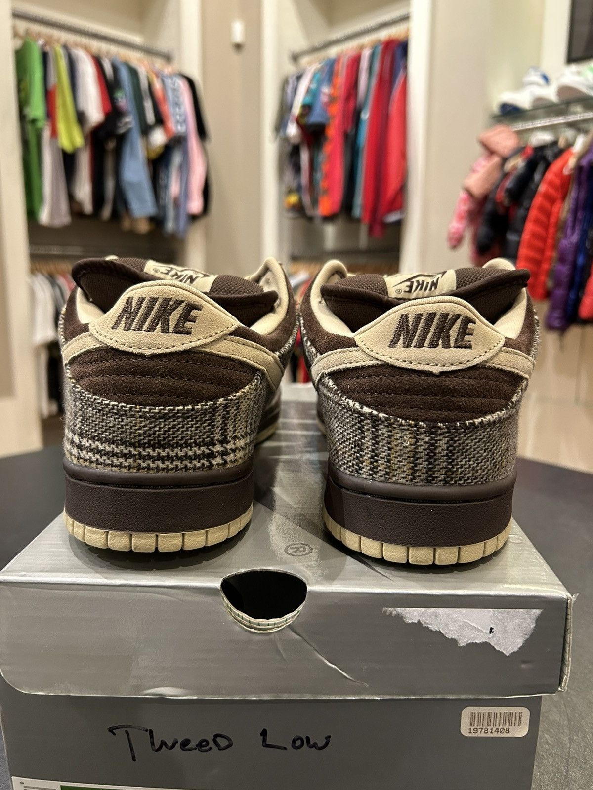 Nike Nike SB Dunk Low ‘Tweed’ Size US 10.5 / EU 43-44 - 3 Thumbnail