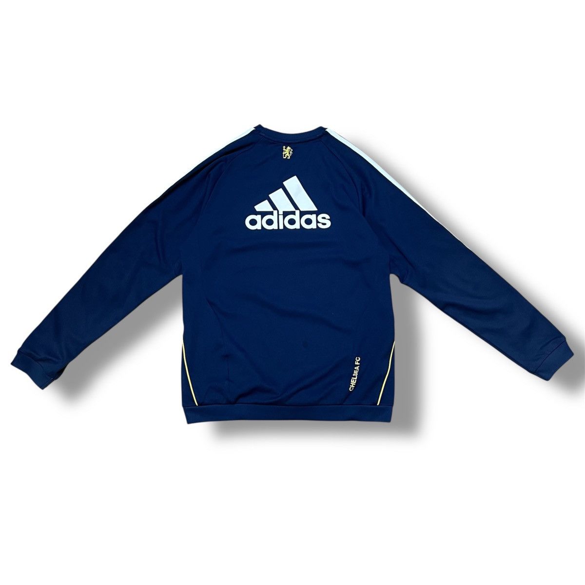 Adidas 2010-11 Vintage Adidas Chelsea Football Sweatshirt Size US S / EU 44-46 / 1 - 2 Thumbnail