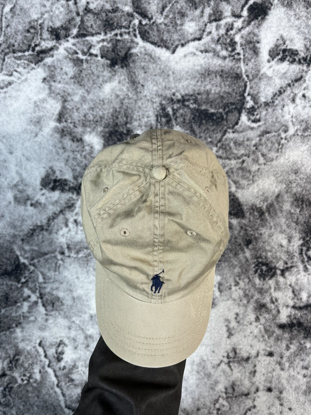 Polo Ralph Lauren Polo Ralph Lauren Beige Pony Logo Cap Hat Size ONE SIZE - 5 Thumbnail