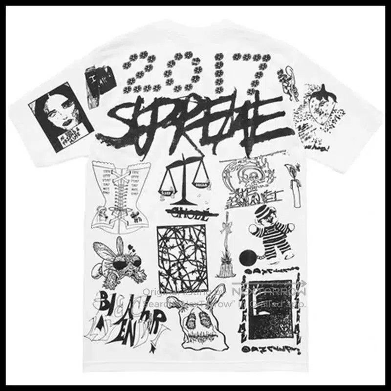 Supreme Supreme 17SS Dream Tee Graffiti T. Size US S / EU 44-46 / 1 - 4 Thumbnail