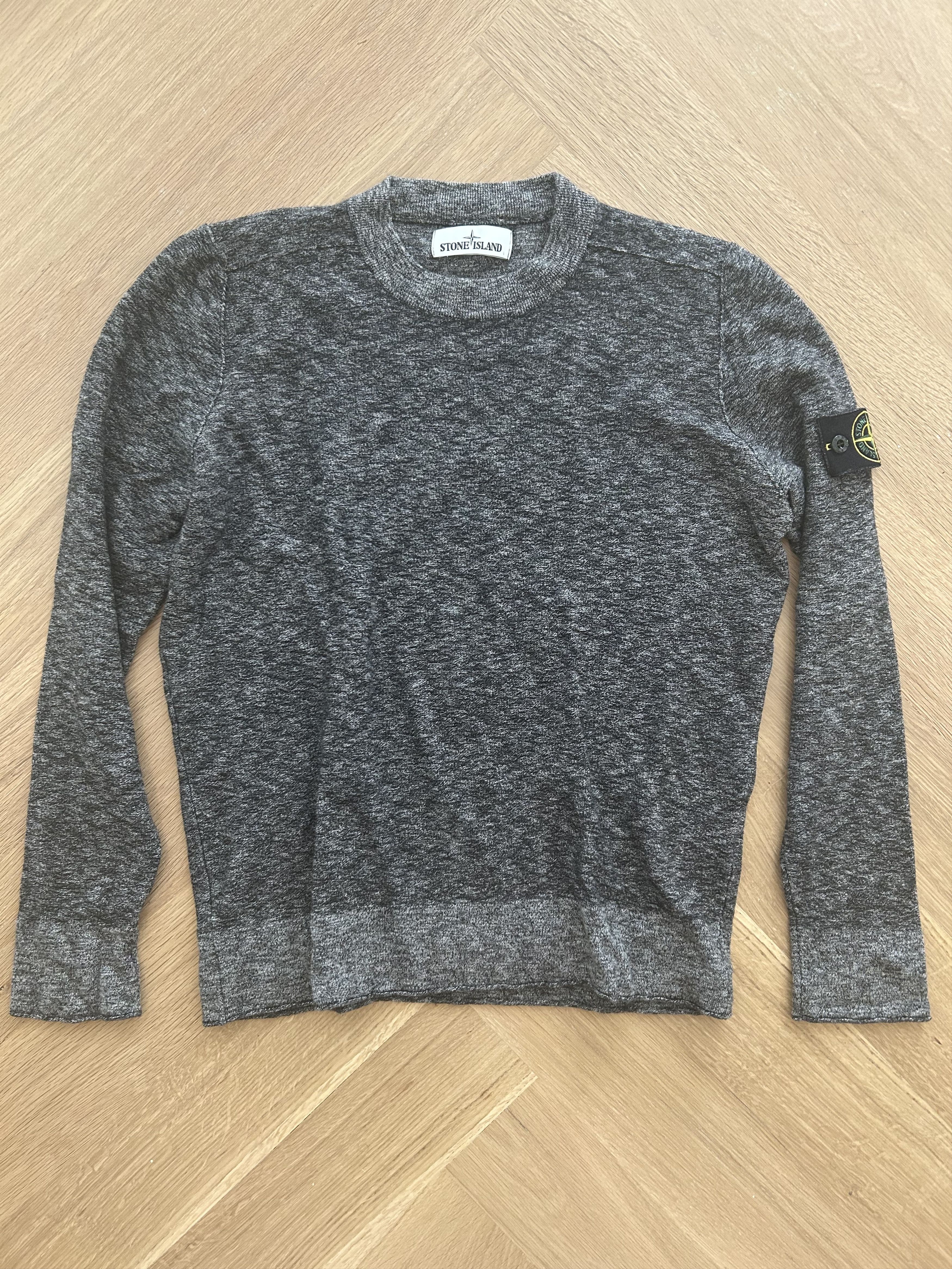 Stone Island Stone Island Grey Knit Crewneck Size US M / EU 48-50 / 2 - 1 Thumbnail