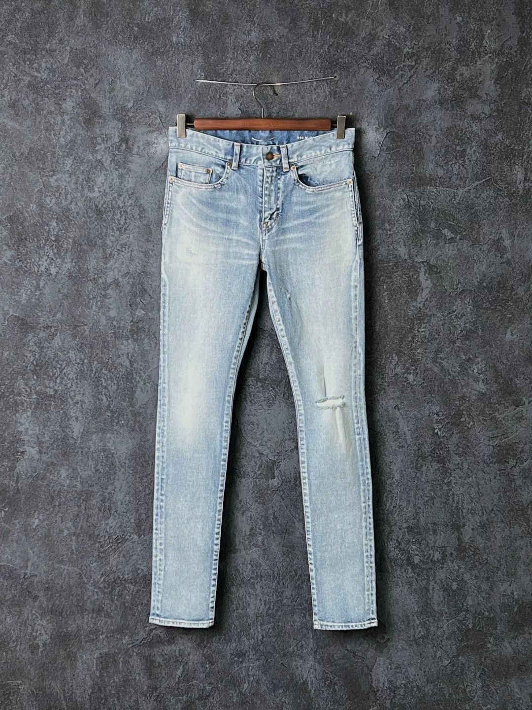 Saint Laurent Paris Saint Laurent Paris Denim Blue Denim Jeans 30 Men Size US 30 / EU 46 - 1 Thumbnail