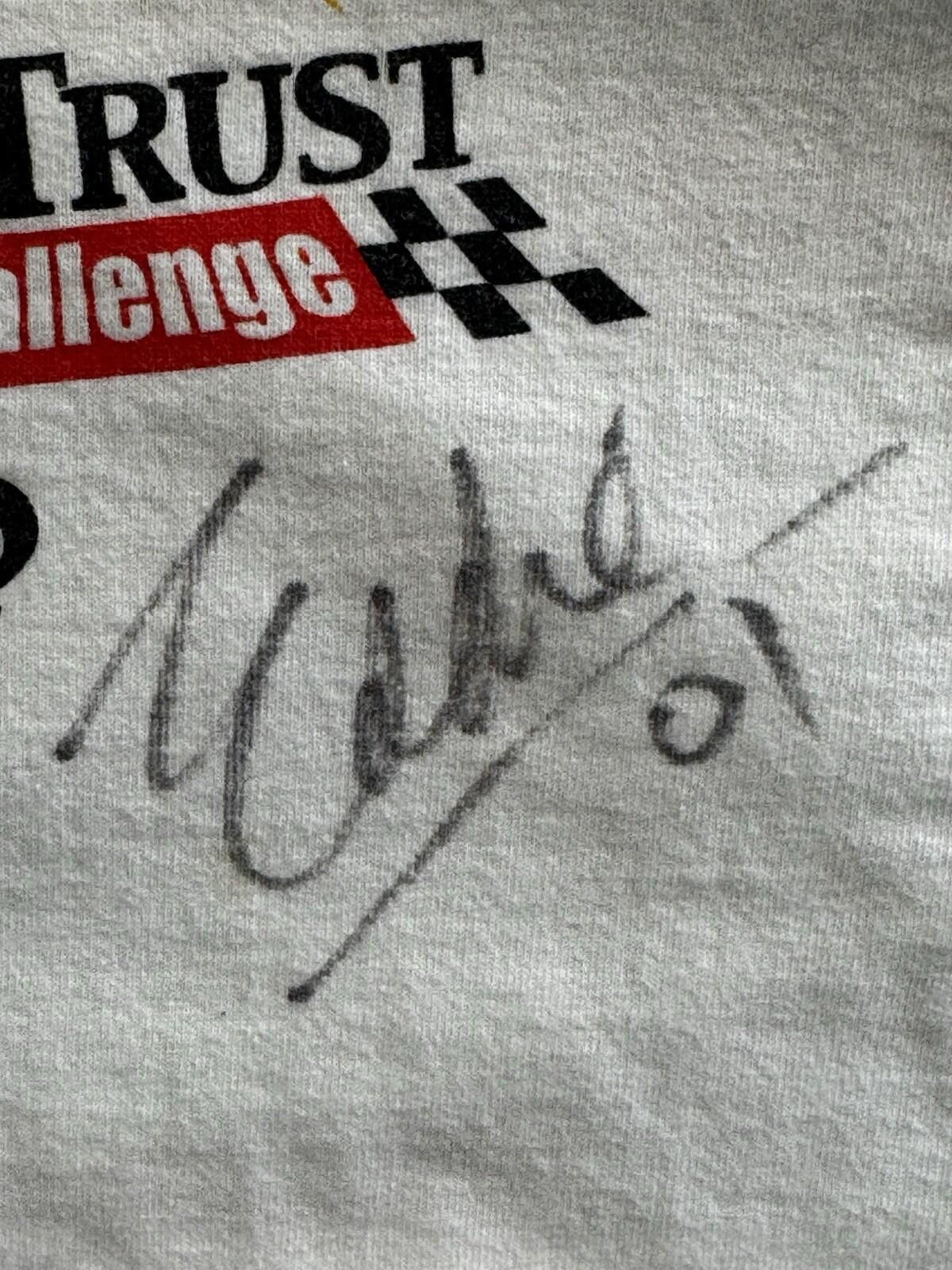 Vintage Eddie Cheever Jr. Autographed Vintage 2001 Indy NASCAR Shirt Size ONE SIZE - 4 Thumbnail