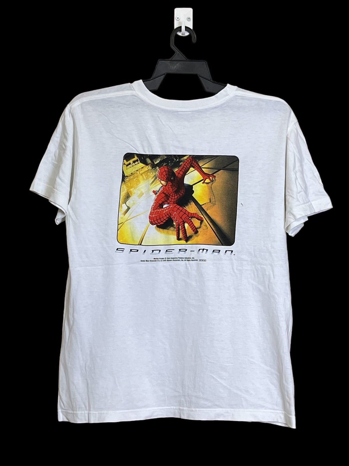 Vintage MOVIE🔥VINTAGE Y2K SPIDERMAN 2002 TEE SHIRT Size US M / EU 48-50 / 2 - 1 Thumbnail