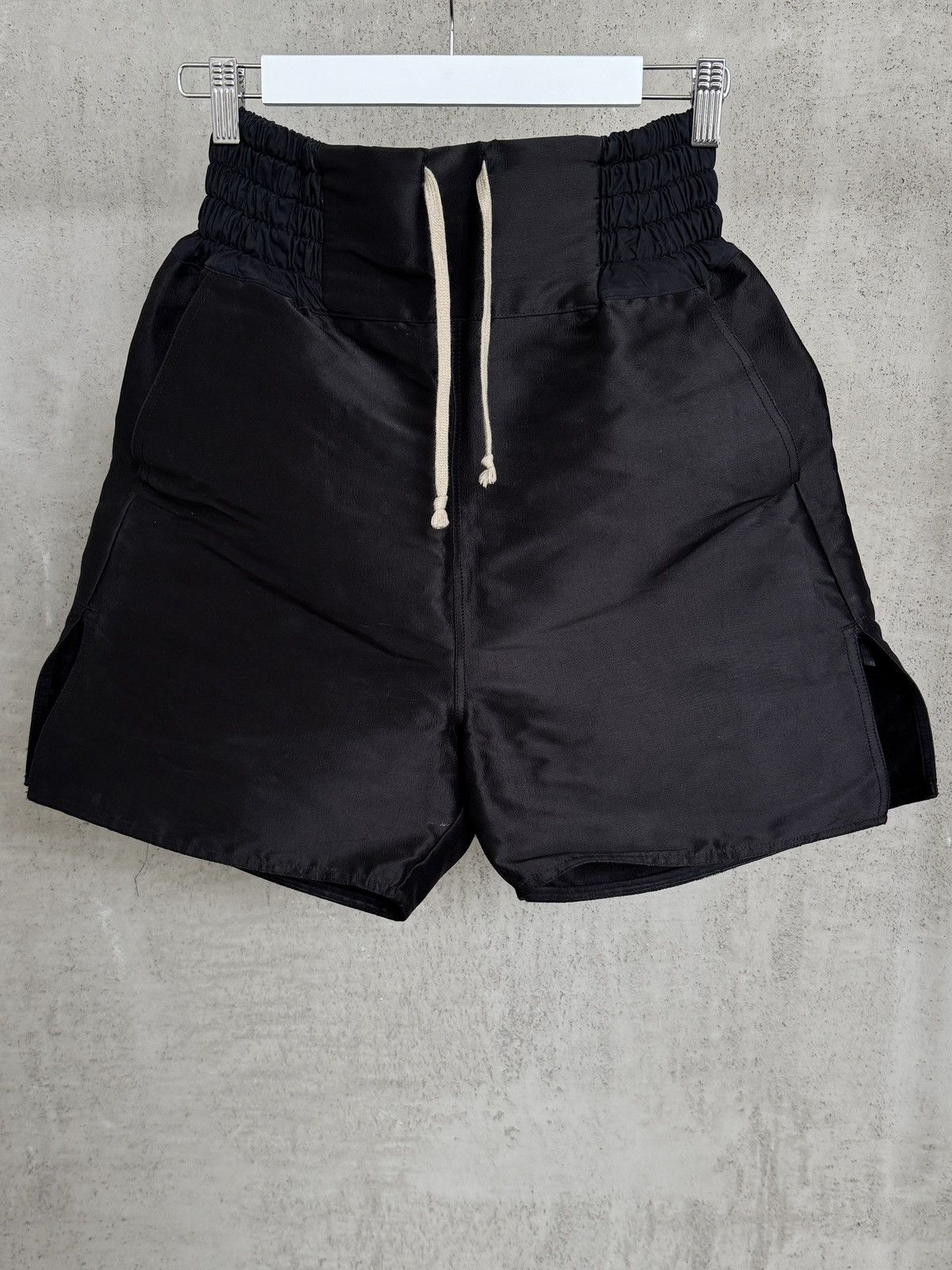 rickowens 14fw moody期 shorts Rick Owens FW14 Runway Moody Boxing Shorts – By Couor