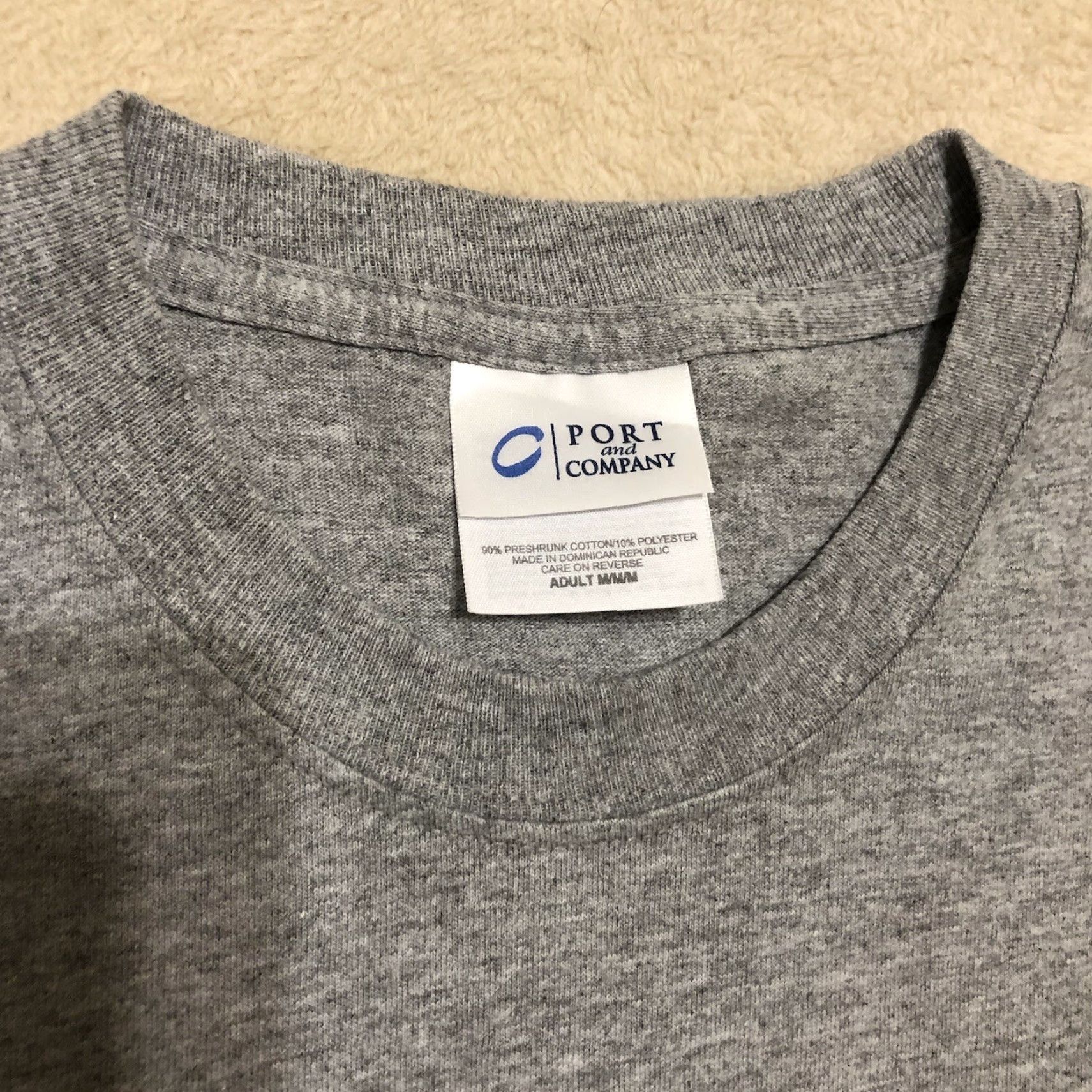 Vintage VINTAGE Port and Company T-Shirt Unisex Adults Lake McSwain California Spring Trout Fishing Derby Gray M Size US M / EU 48-50 / 2 - 3 Thumbnail
