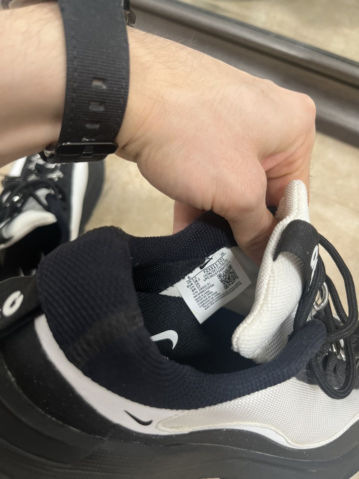 Comme des Garcons × Nike Nike x Comme Des Garçons Plus Acg Mountain Fly 2 Low black Size US 6 / EU 39 - 6 Thumbnail