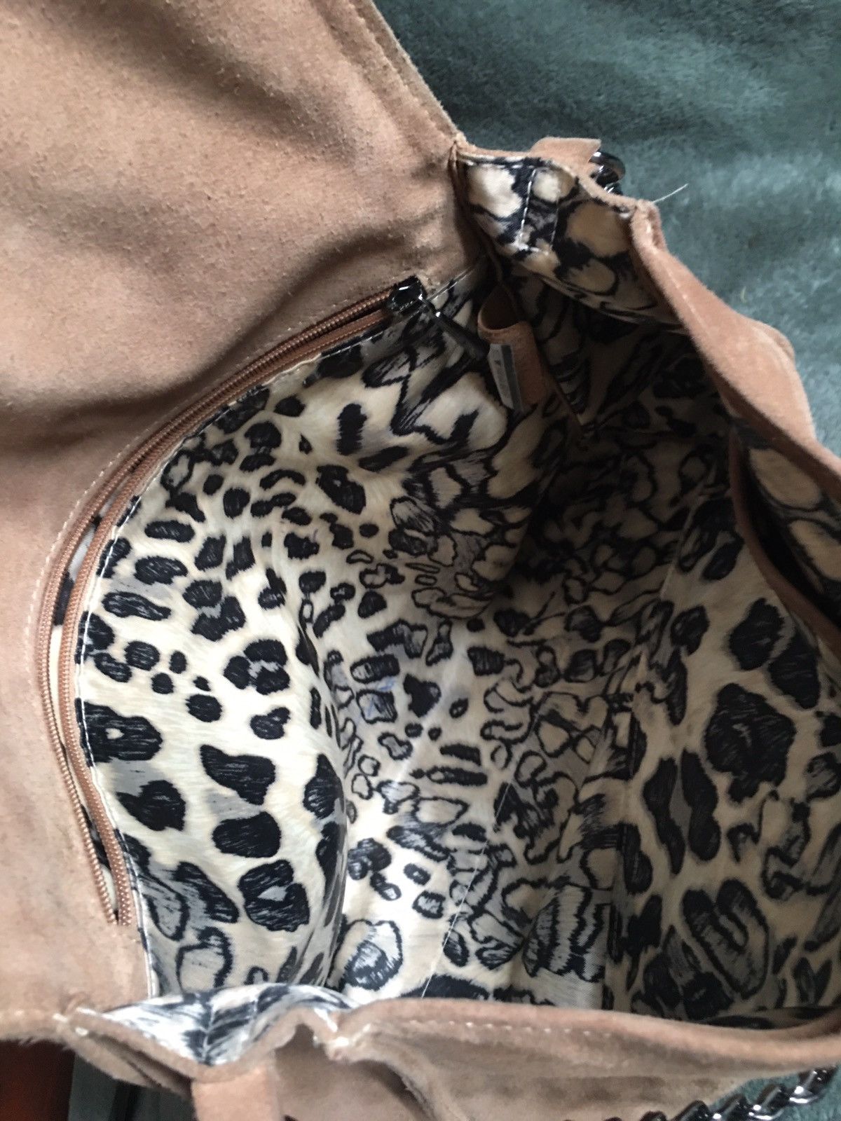 Longchamp Longchamp Paris Rocks Folk Suede Chain Flap Shoulder Bag Size ONE SIZE - 11 Thumbnail