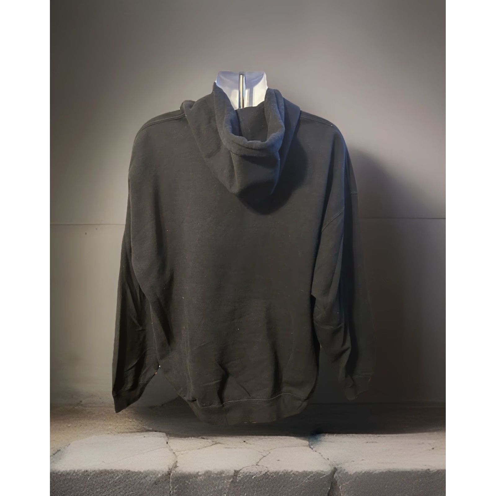 Gildan Sade Face Graphic Hoodie Adult 3XL Black Kangaroo Pocket Hoodie Gildan Heavy Blend Pullover Unisex Mens Womens Sweatshirt Graphic Print Hooded Pockets Size US XXL / EU 58 / 5 - 5 Thumbnail