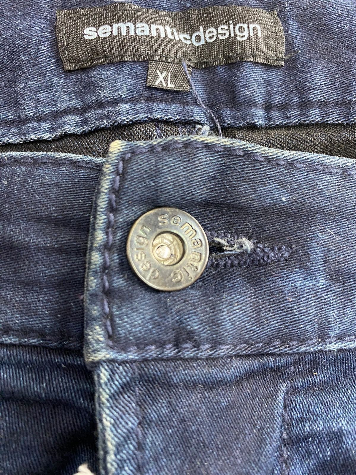 semanticdesign Bluee Sematic Design Thunder Wash Denim Size US 36 / EU 52 - 10 Thumbnail