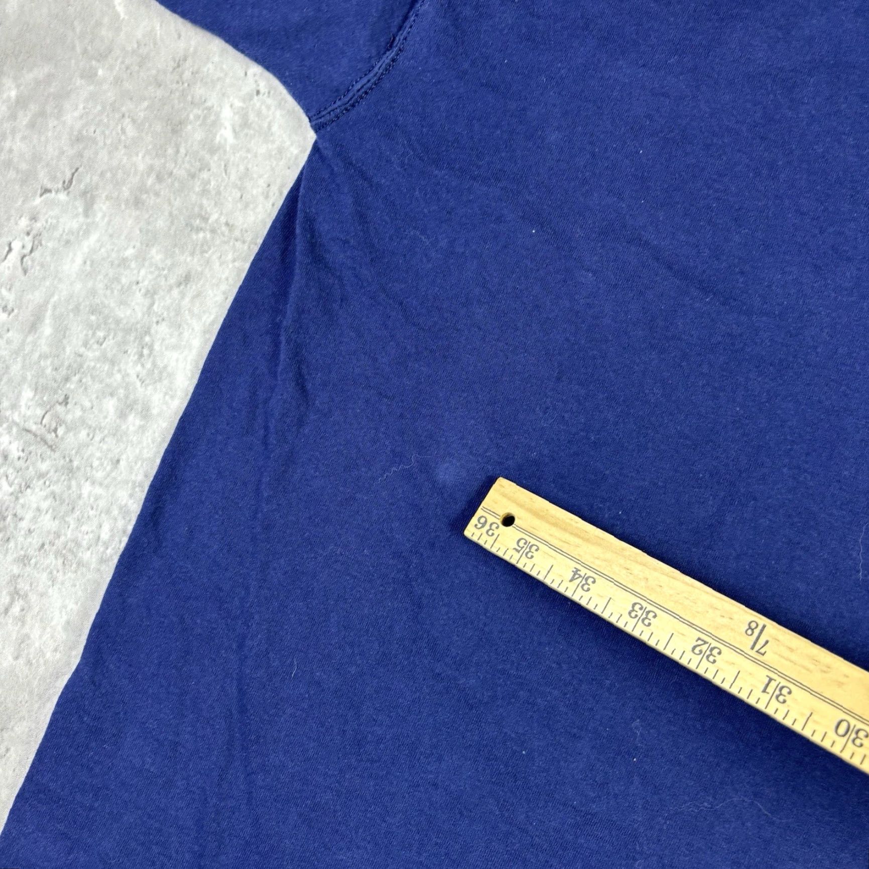 Fruit Of The Loom VINTAGE I Came I Saw I Napped Funny Quote T Shirt Adult XL Blue Cotton Fruit of the Loom Mens Short Sleeve Round Neck Graphic Print Size US XL / EU 56 / 4 - 7 Thumbnail
