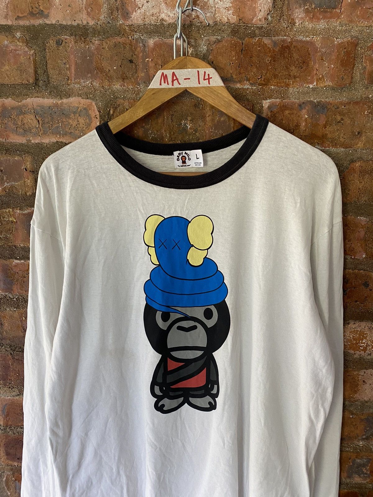 Bape × Kaws 2005 Bape x Kaws Milo LS Size US L / EU 52-54 / 3 - 3 Thumbnail