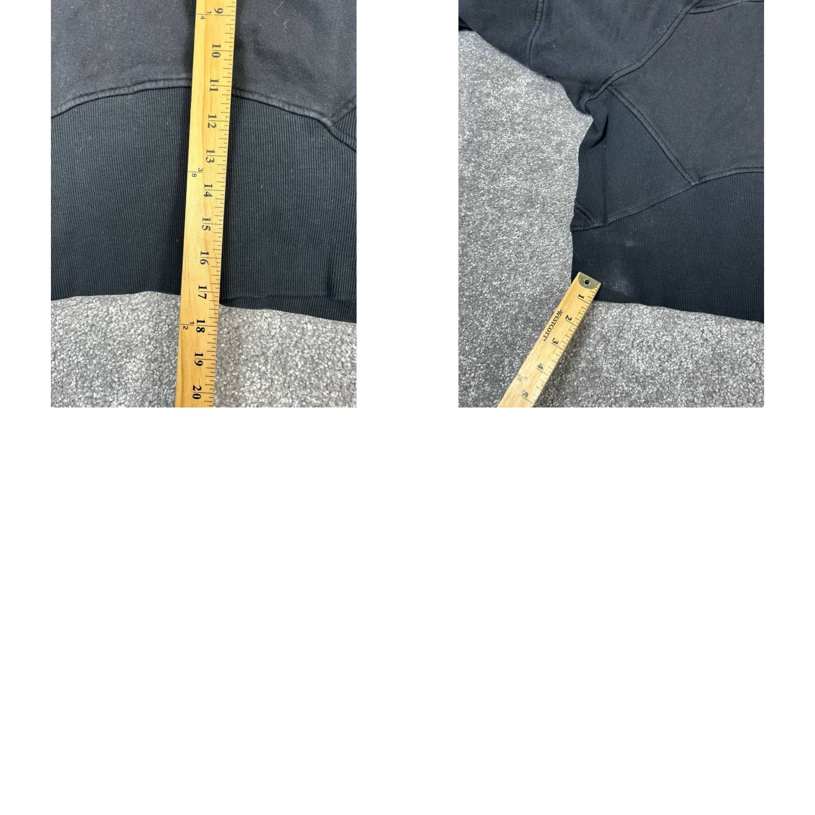 Lululemon Lululemon Scuba Hoodie Womens M Black Pullover Navy Logo Lightweight Fleece Activewear Winter/Run Womens Size M / US 6-8 / IT 42-44 - 8 Thumbnail