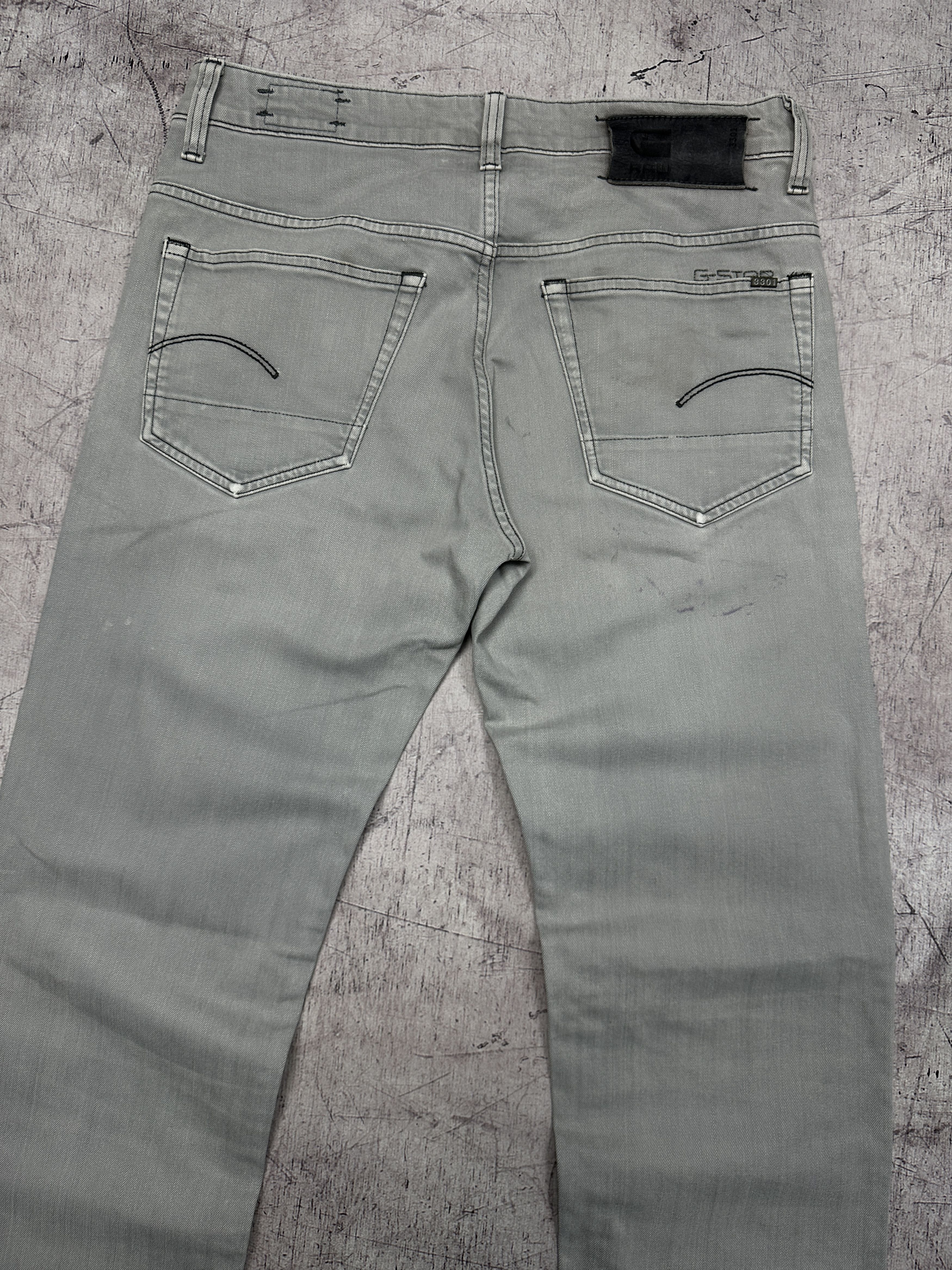 G-Star G Star Raw 3301 Low Tapered Mens Denim Pants Jeans Size US 31 - 8 Thumbnail