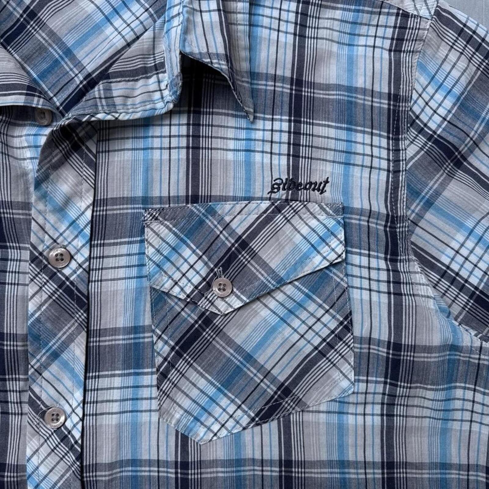 Sideout Y2K Sideout Button Up Skater Shirt Size US M / EU 48-50 / 2 - 5 Thumbnail