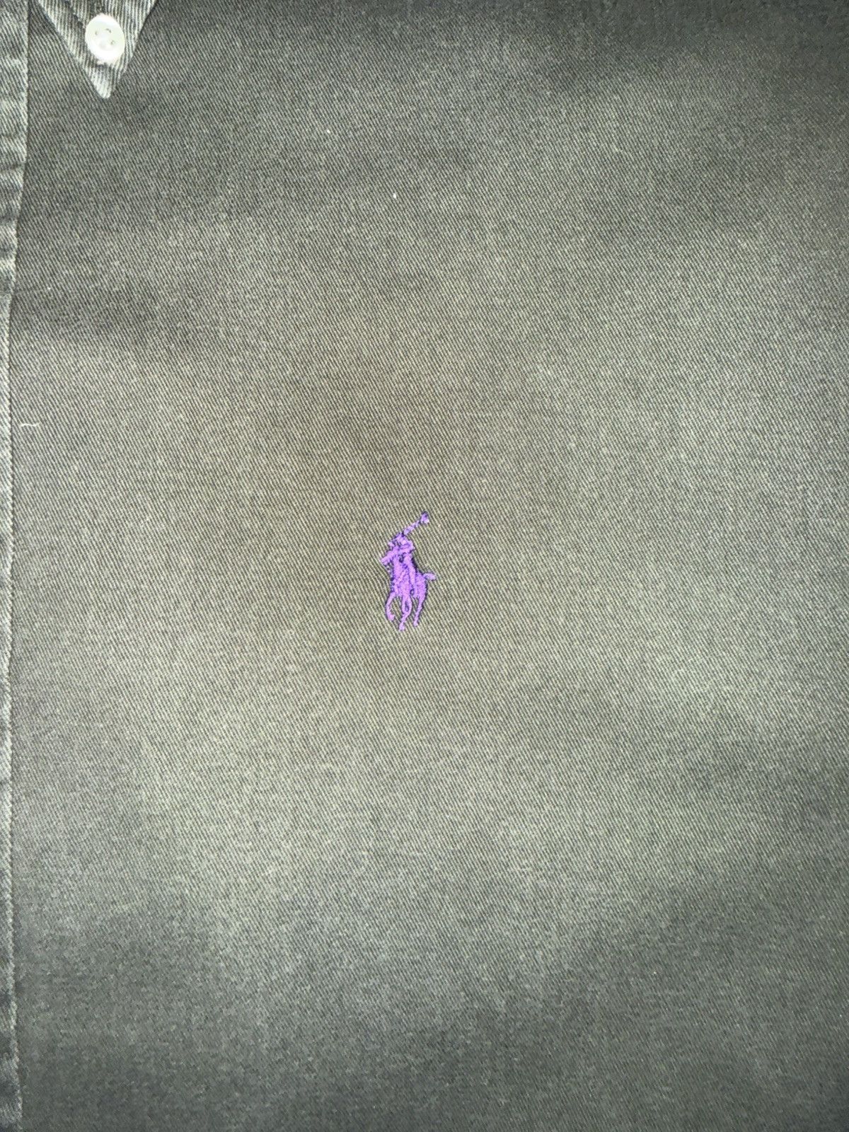 Ralph Lauren Vintage Ralph Lauren Blaire Olive Button Down Shirt Size US M / EU 48-50 / 2 - 3 Thumbnail