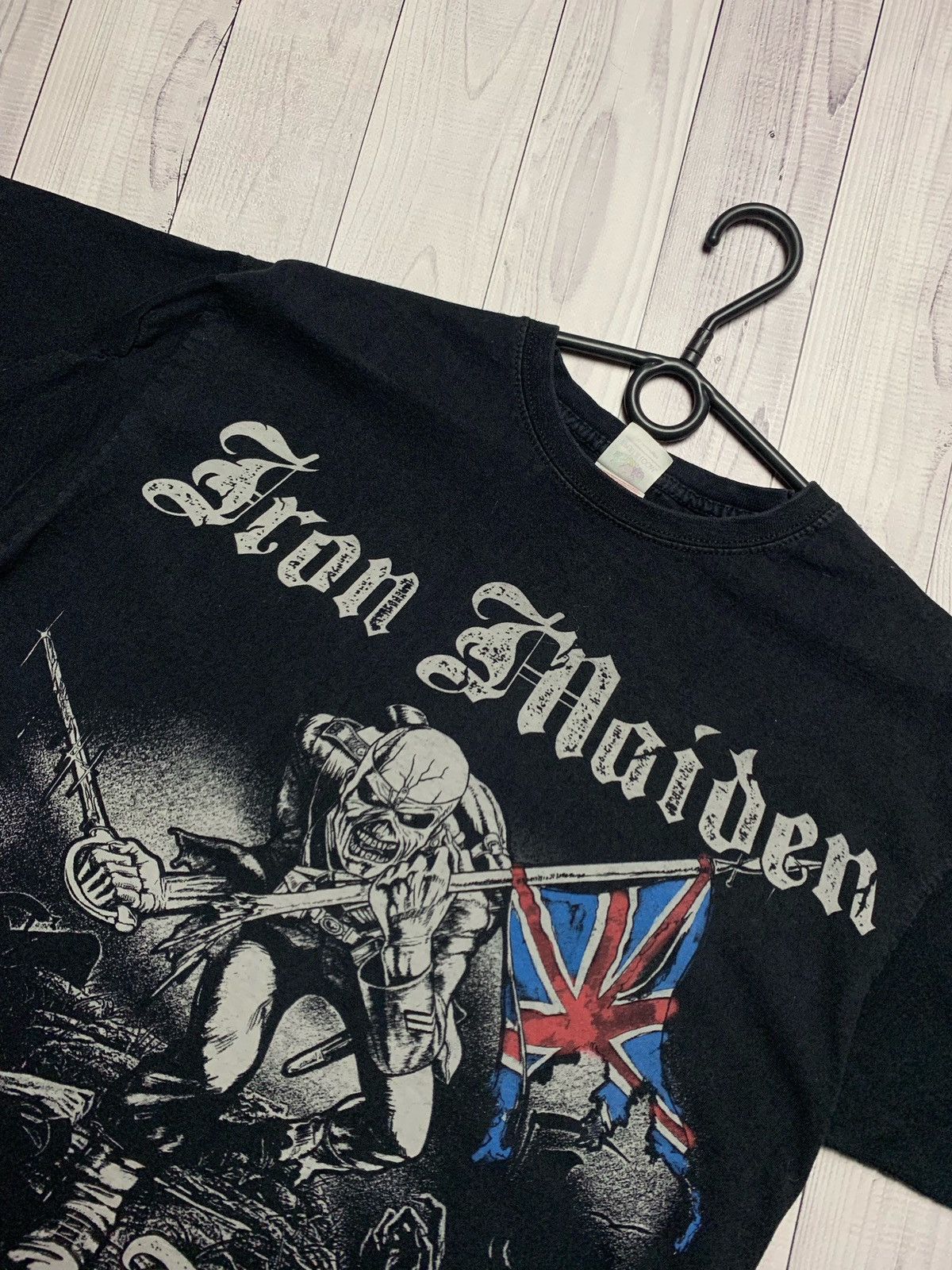Band Tees Iron maiden vintage rock T-shirt Size L Size US L / EU 52-54 / 3 - 3 Thumbnail