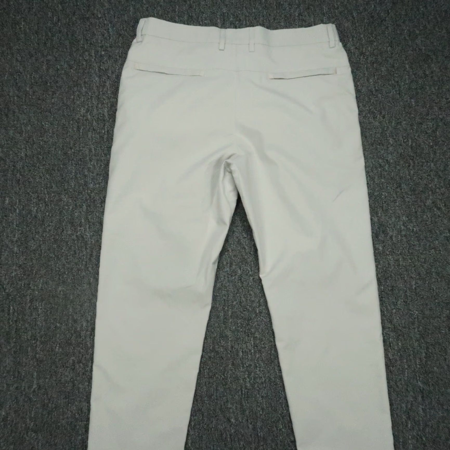 Vintage Jack Archer Pants Men 33x27 Gray Jetsetter Tech Chino Trouser Travel Size US 33 - 5 Thumbnail