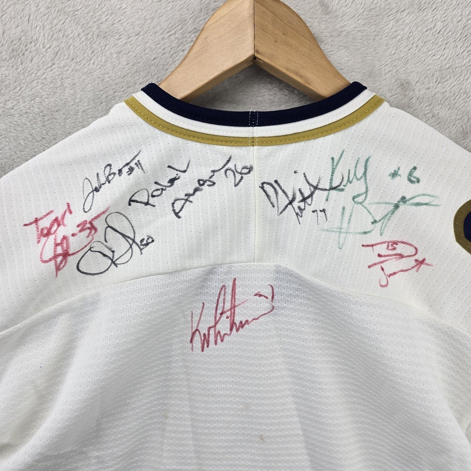 Other Vintage Long Beach Ice Dogs Hockey Jersey Medium Autographed Size US M / EU 48-50 / 2 - 8 Thumbnail