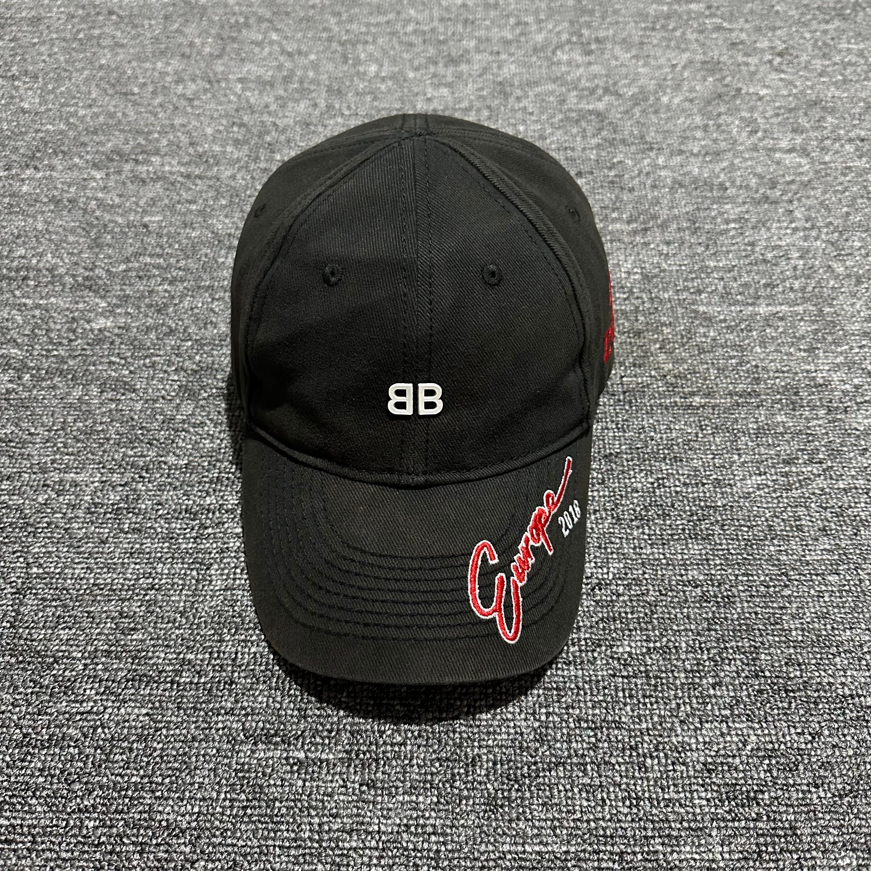 Pre-owned Balenciaga Europe 2018 Hats In Black