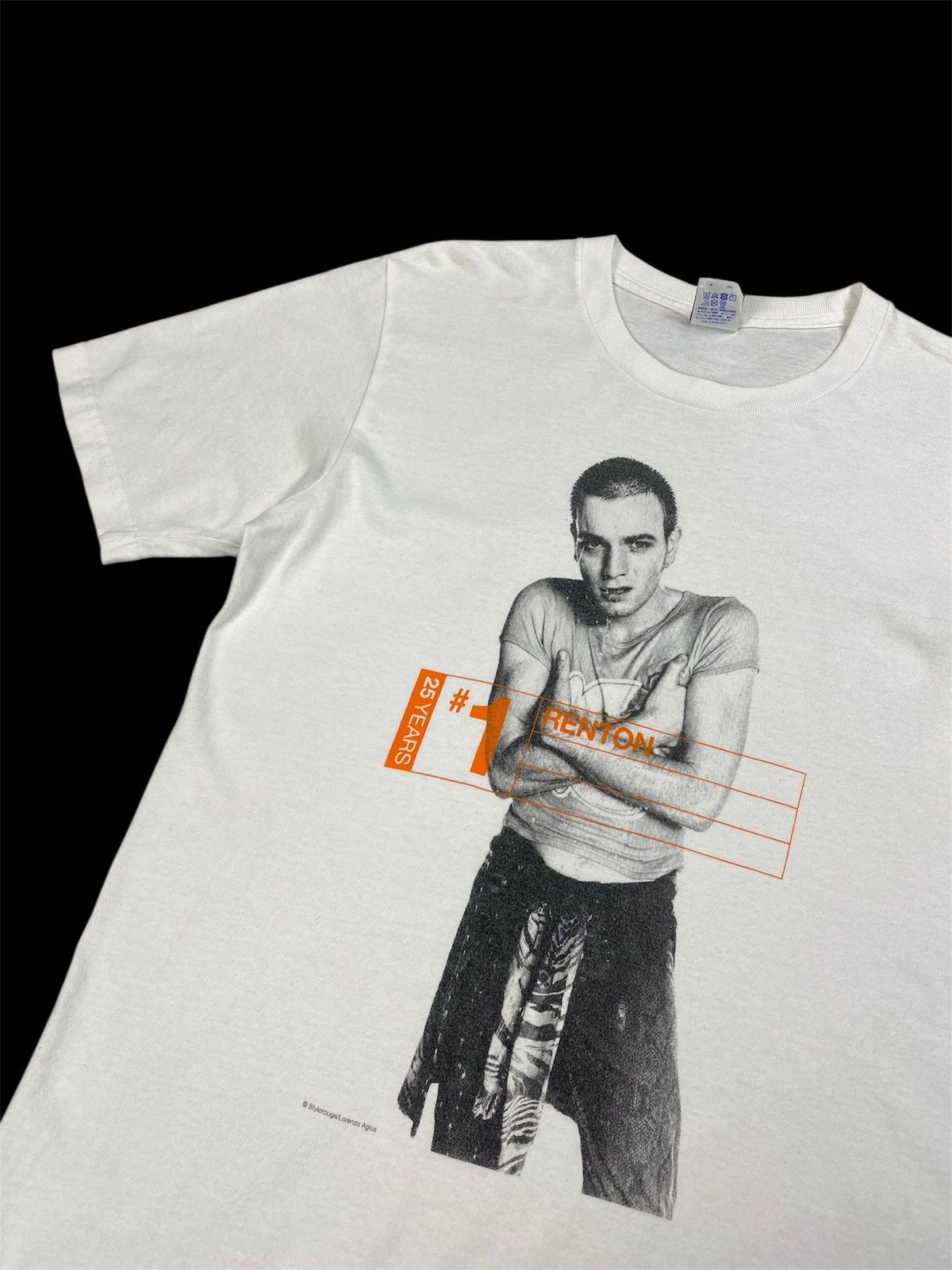 Vintage Trainspotting Renton Movie T-Shirt Size US M / EU 48-50 / 2 - 3 Thumbnail