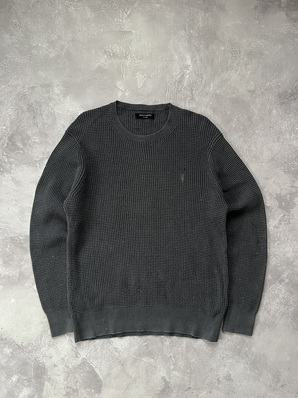 Allsaints ALL SAINTS Wells Crew Sweater bottega style rare knitwear Size US XL / EU 56 / 4 - 1 Thumbnail