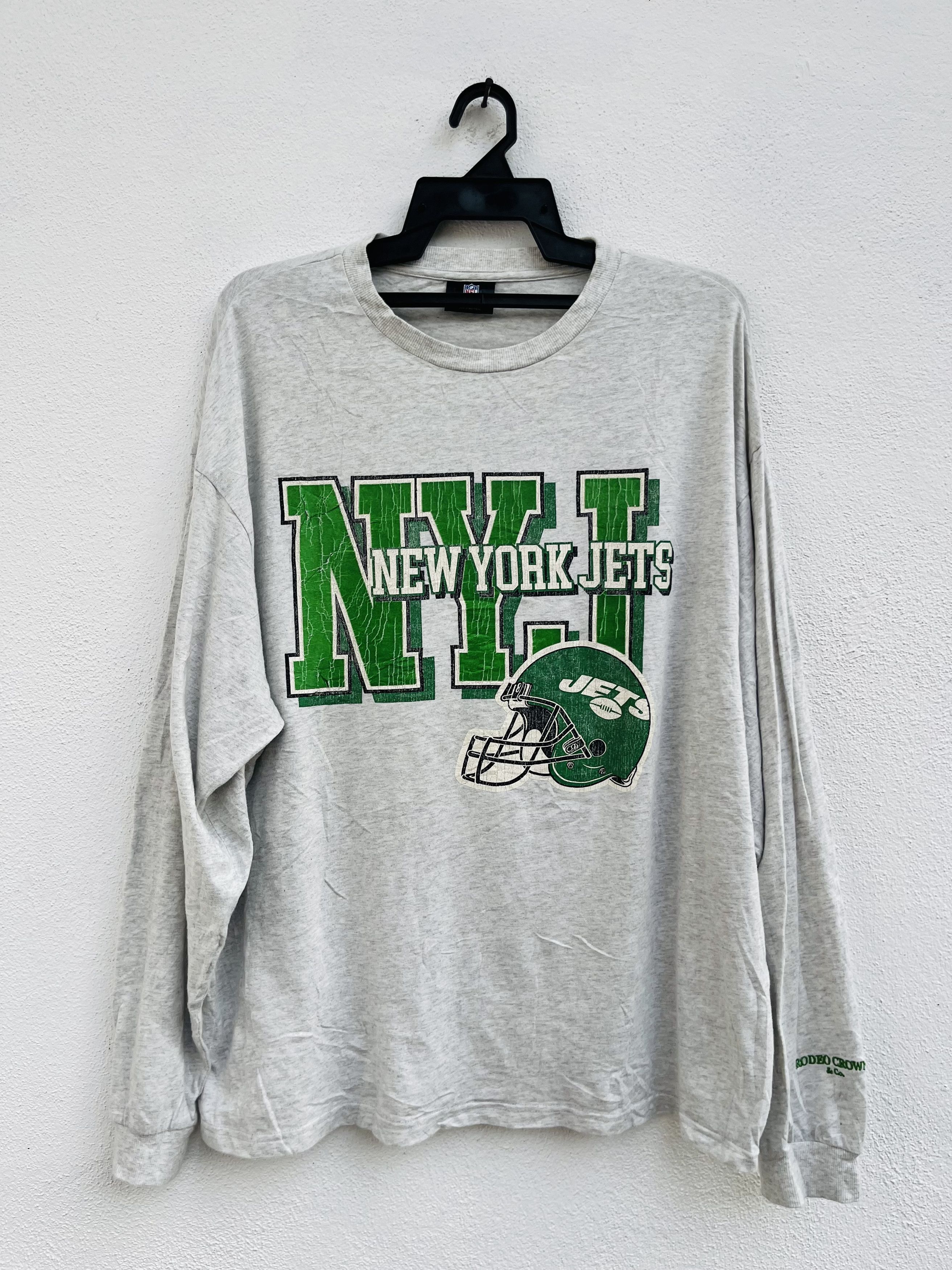 Japanese Brand × NFL Vintage Rodeo Crowns & Co. New York Jets Shirt Size US XL / EU 56 / 4 - 1 Thumbnail
