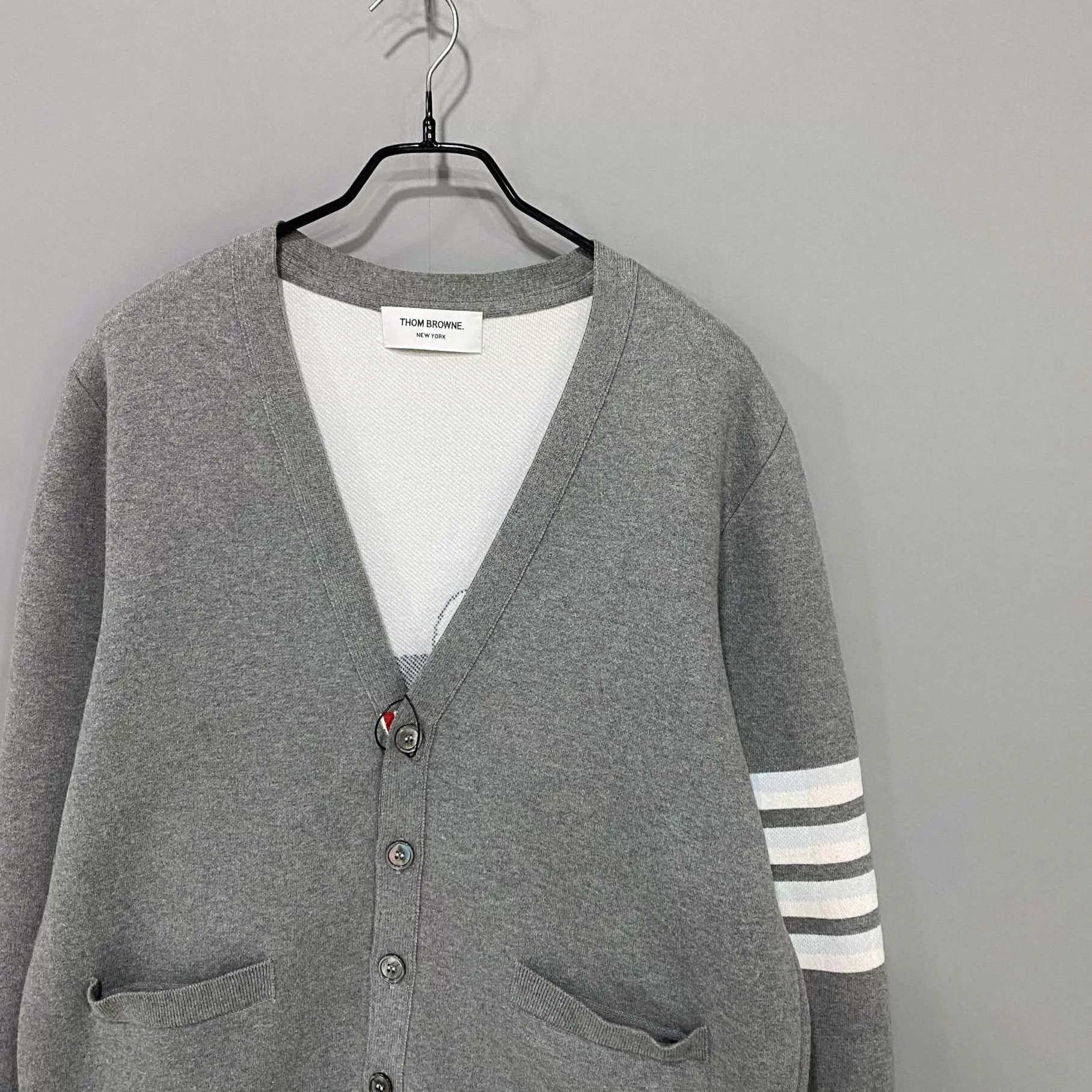 Thom Browne Thom Browne 99 New Cardigan Size 4 Collar Stain Size S / US 4 / IT 40 - 2 Thumbnail