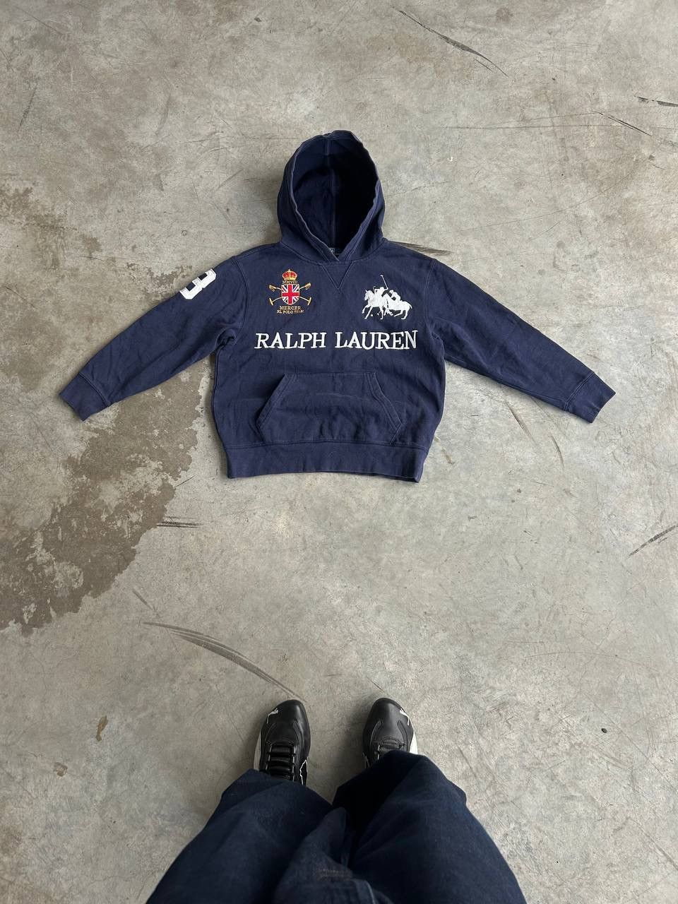 Polo Ralph Lauren Vintage Ralph Lauren "Mercer XS Polo Team" Hoodie Size US XS / EU 42 / 0 - 4 Thumbnail