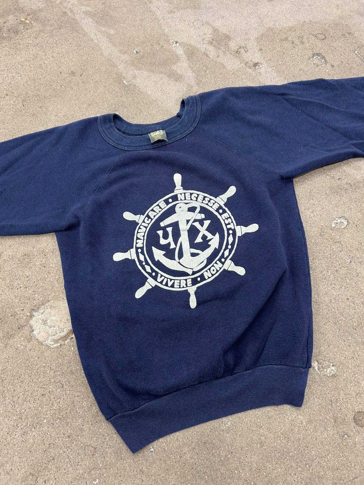 Vintage Vintage Mustangs 80s Raglan Crewneck Navy Size US S / EU 44-46 / 1 - 4 Thumbnail