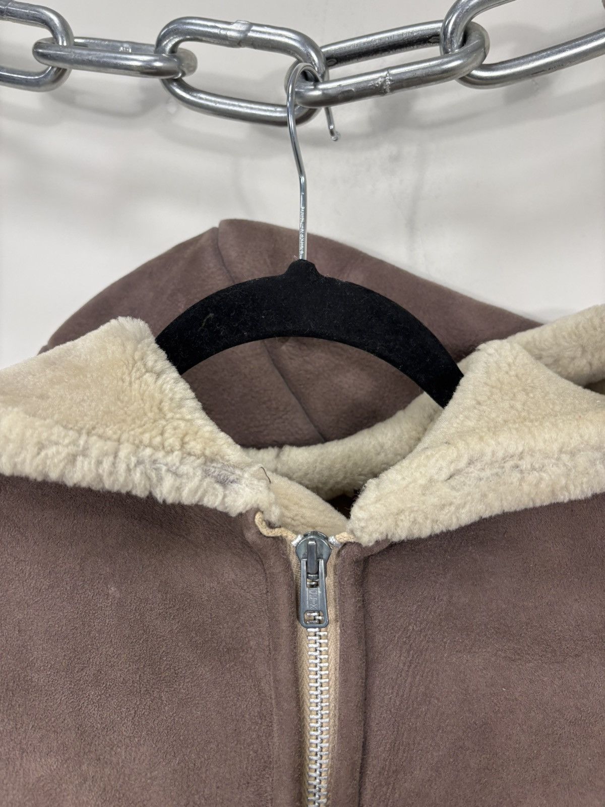 Other Vintage Californian Spring Lamb Leather Sheepskin Jacket Size M / US 6-8 / IT 42-44 - 16 Thumbnail