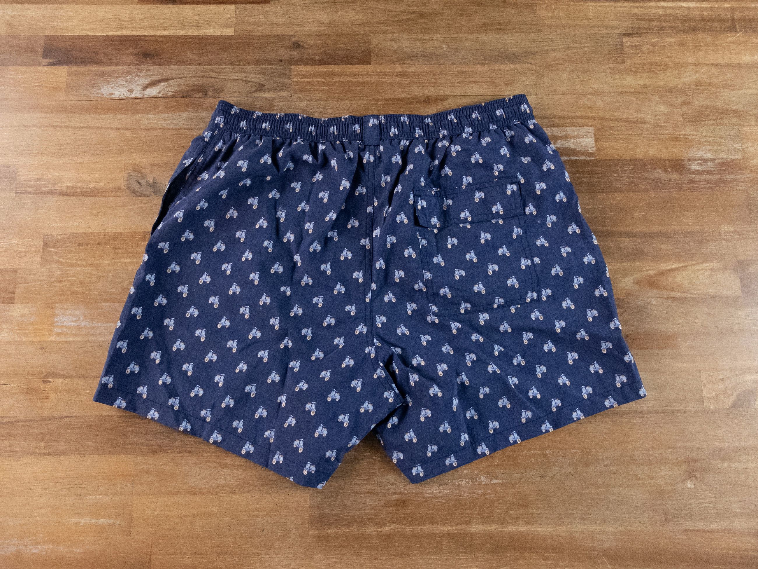 Loro Piana LORO PIANA navy blue Bay Toys motorcycle swim shorts XL Size US 36 / EU 52 - 5 Thumbnail