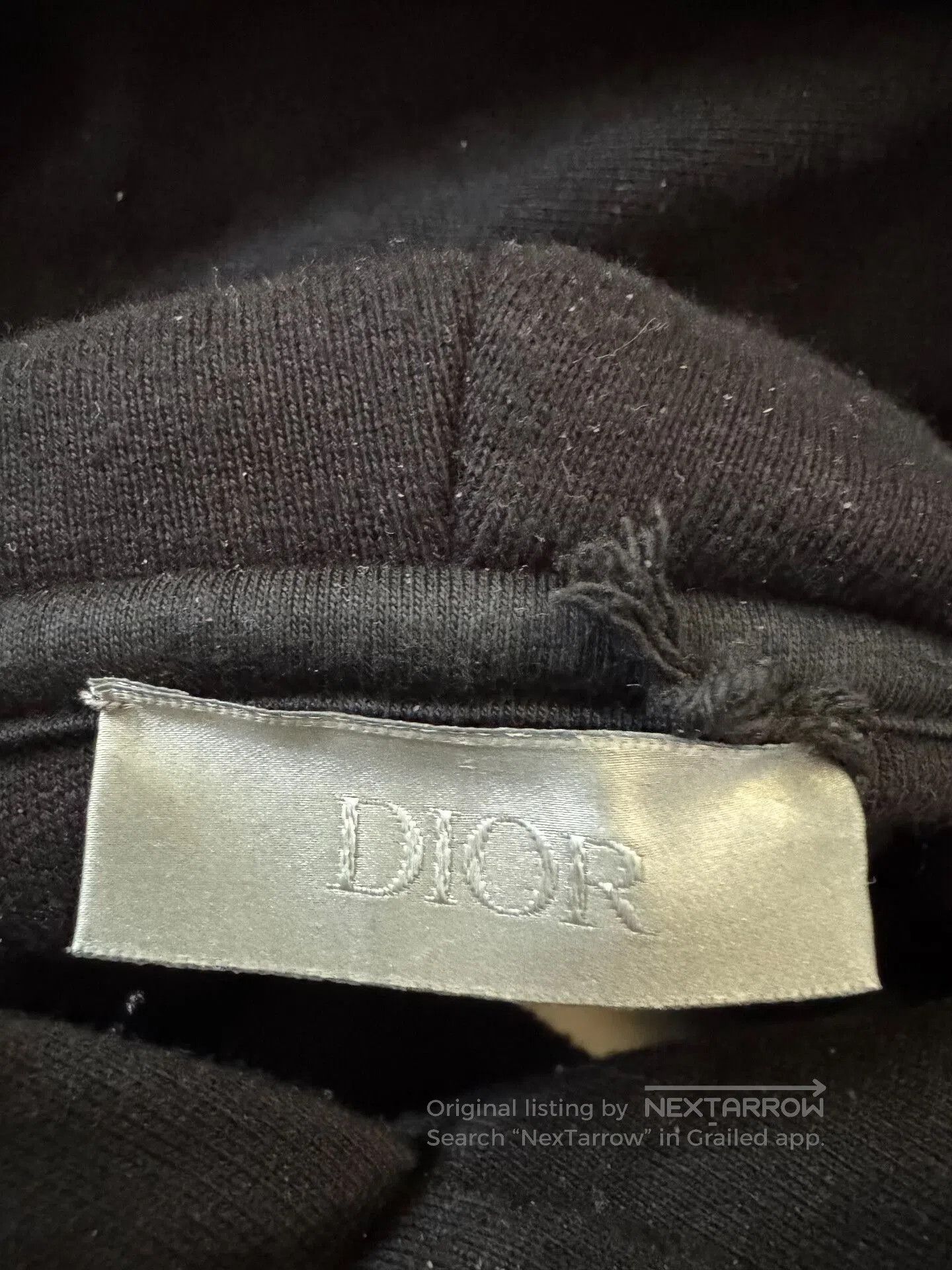 Dior dior logo hoodie in black color. Size US L / EU 52-54 / 3 - 3 Thumbnail