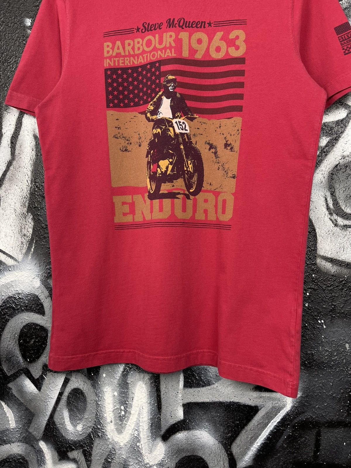 Barbour Barbour International Steeve McQueen 1963 Enduro T-Shirt Size US M / EU 48-50 / 2 - 4 Thumbnail