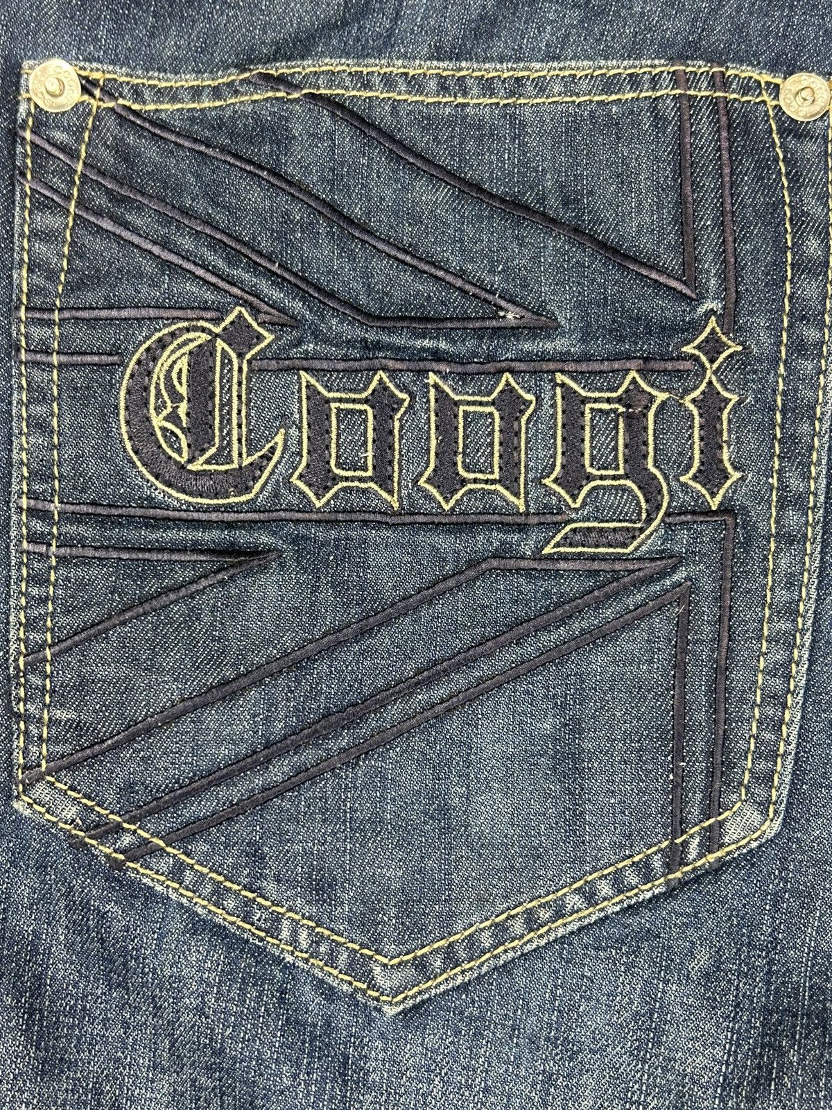 Coogi Coogi Wide Leg Embroidered Jeans Size US 34 / EU 50 - 22 Thumbnail