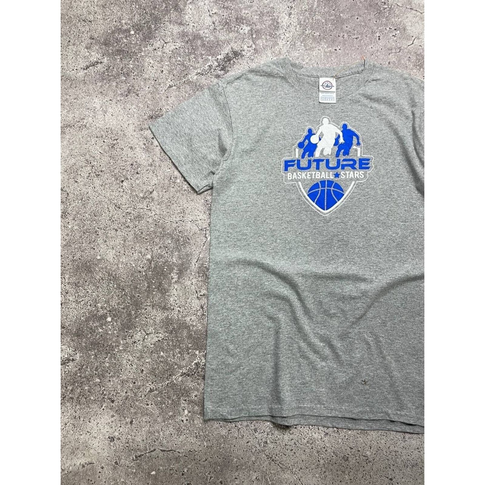 Vintage Vintage Future Basketball Stars Gray T-Shirt - Size S Size US S / EU 44-46 / 1 - 2 Thumbnail
