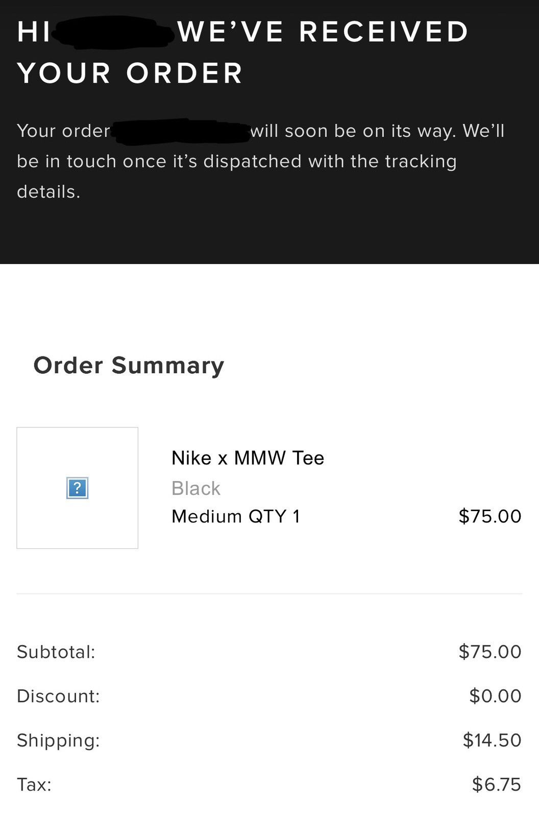 MMW × Nike Nike x Matthew M Williams Tee Size US M / EU 48-50 / 2 - 4 Thumbnail