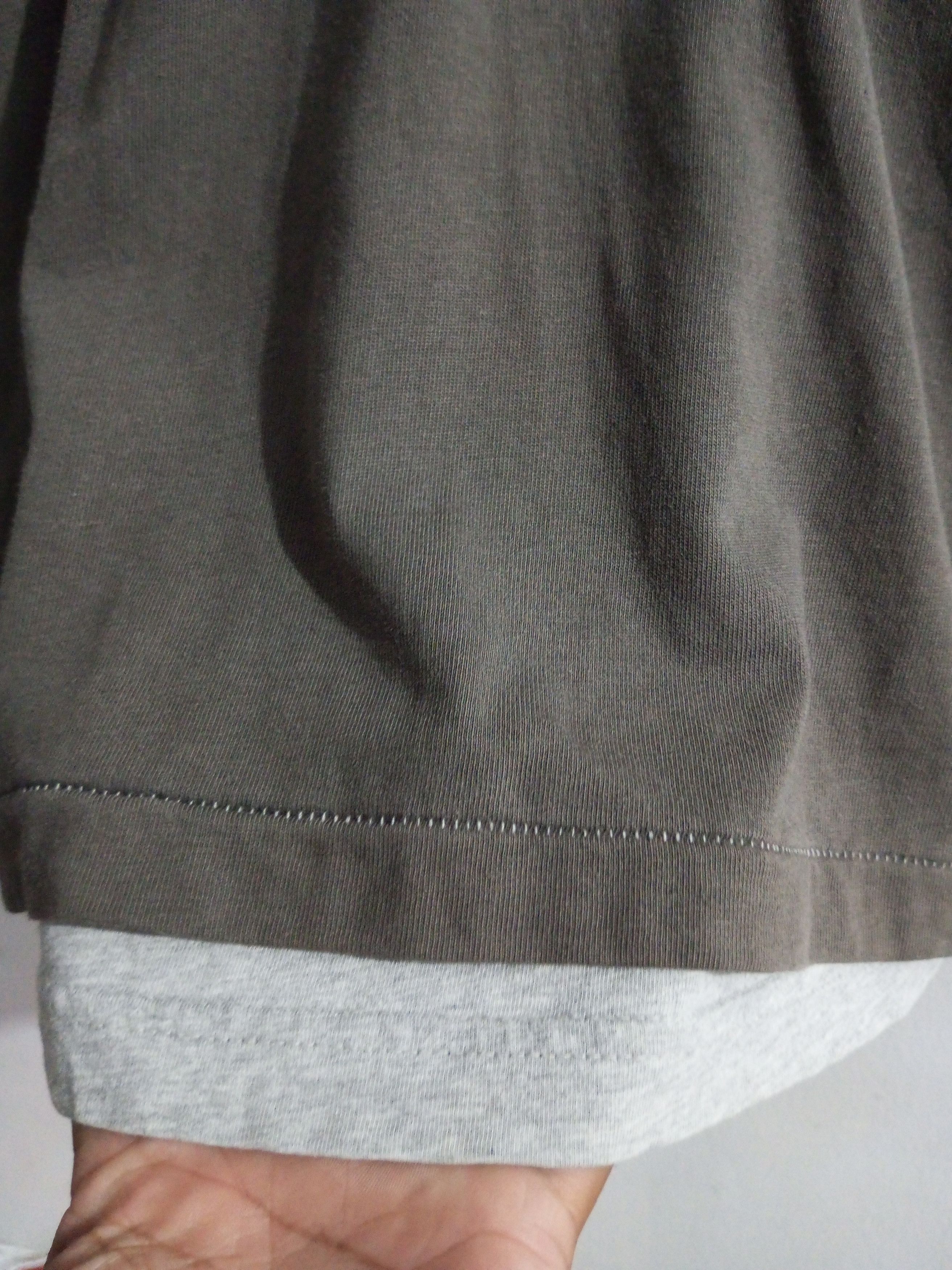 Japanese Brand Vintage DOHC double layer single stitch long sleeve tee Size US M / EU 48-50 / 2 - 8 Thumbnail