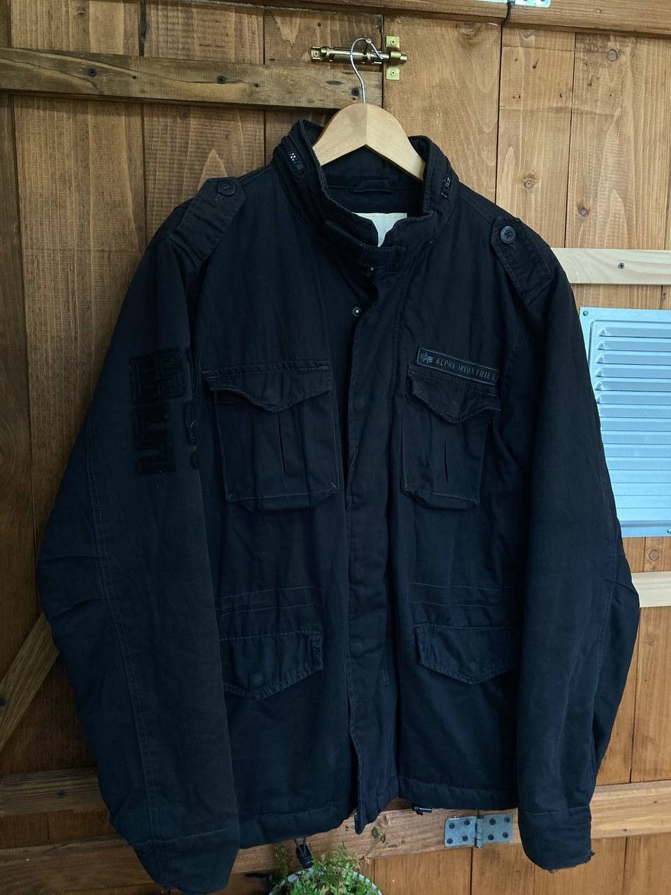Alpha Industries × Vintage Vintage Alpha Industries M65 U.S Military Jacket Size US XL / EU 56 / 4 - 1 Thumbnail