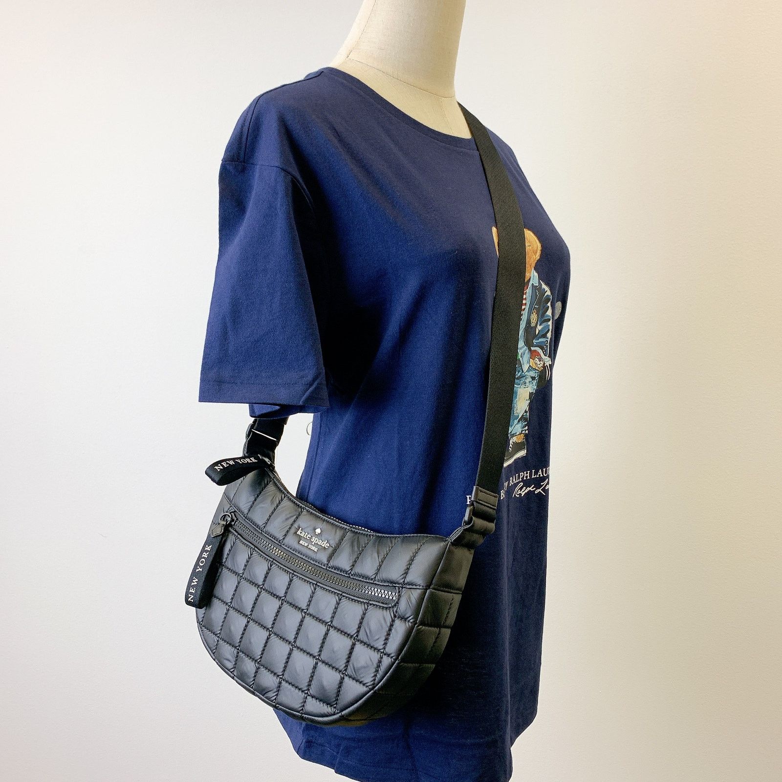 Kate Spade kate spade KH403 Camden Quilted Sling Bag IN Black Size ONE SIZE - 3 Thumbnail