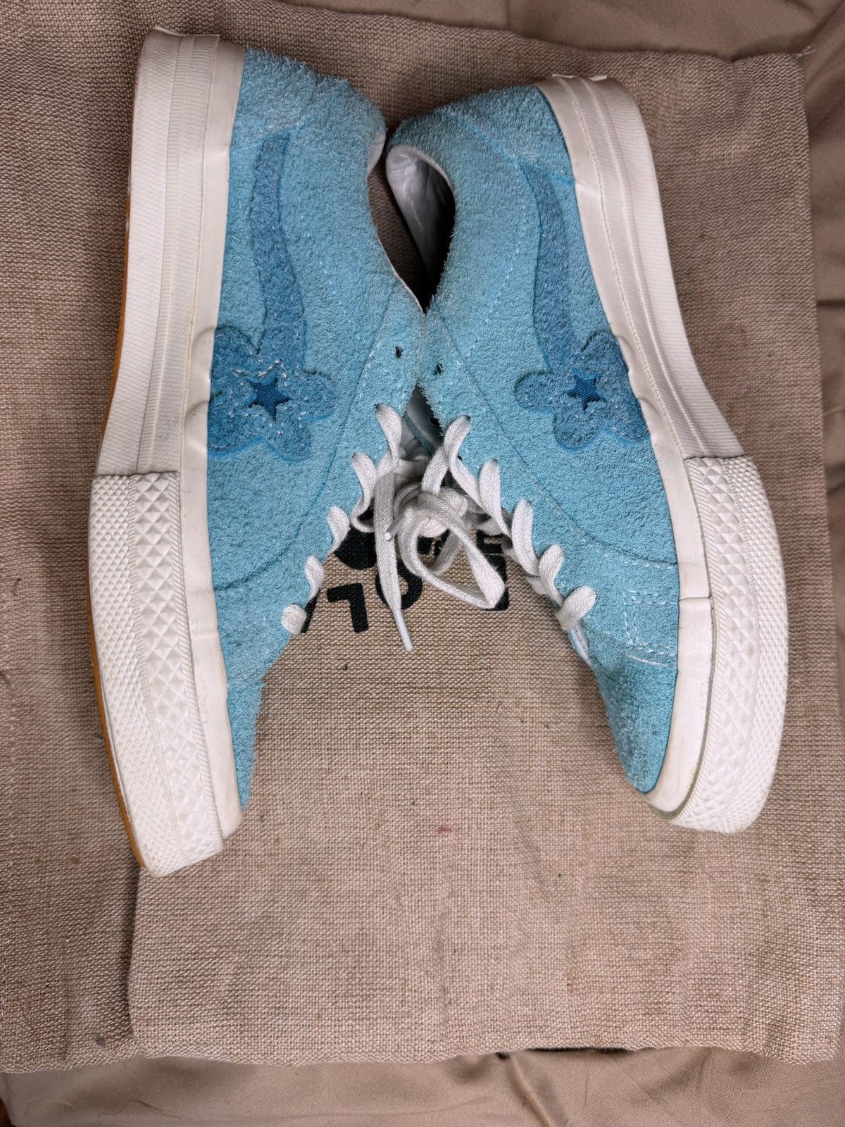 Converse Tyler the Creator Golf le Fleur Bachelor Blue - Converse Ox Size US 6 / IT 36 - 4 Thumbnail
