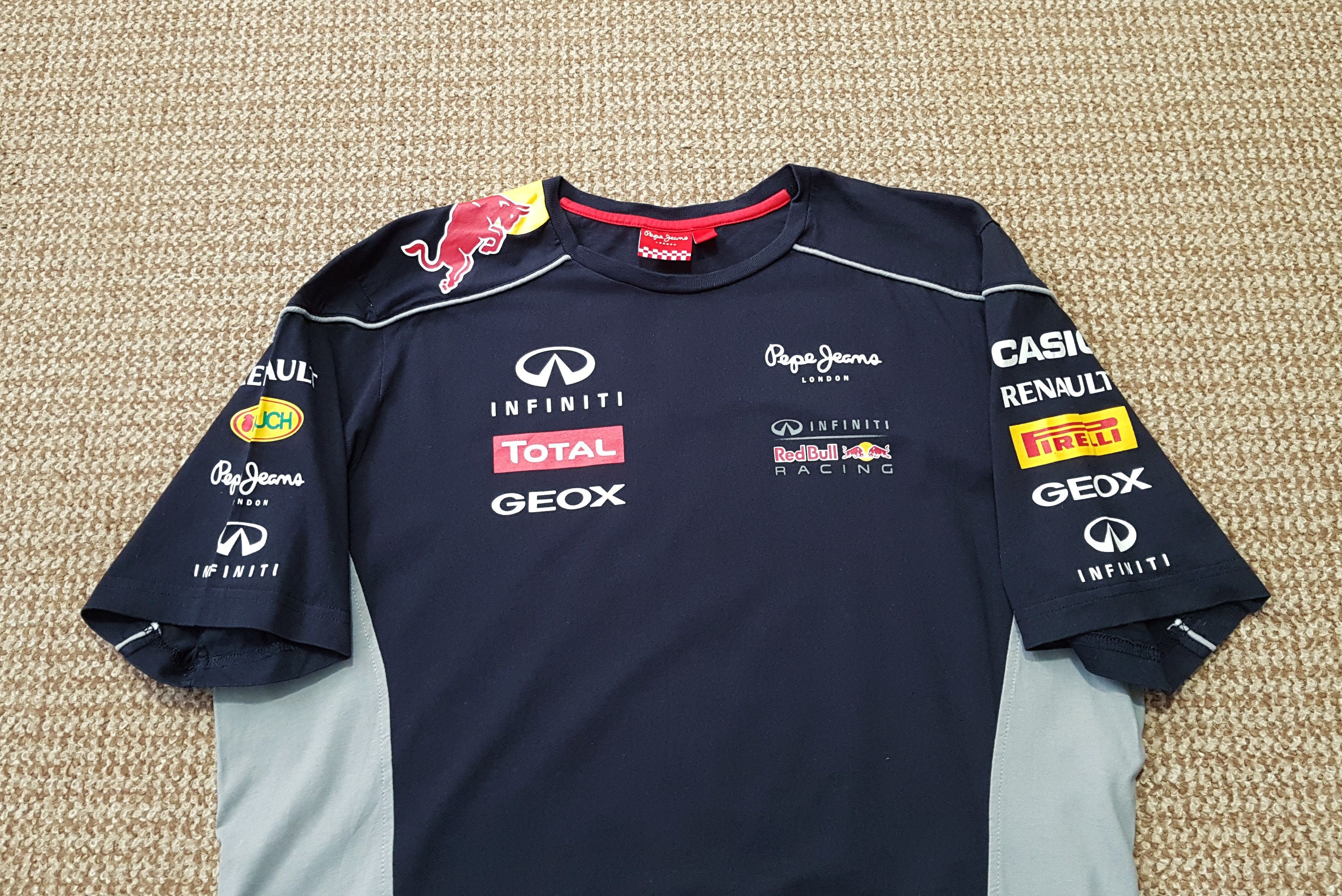 Pepe Jeans Infiniti Red Bull Racing Pepe Jeans Red Bull F1 Team T Shirt Size US L / EU 52-54 / 3 - 4 Thumbnail