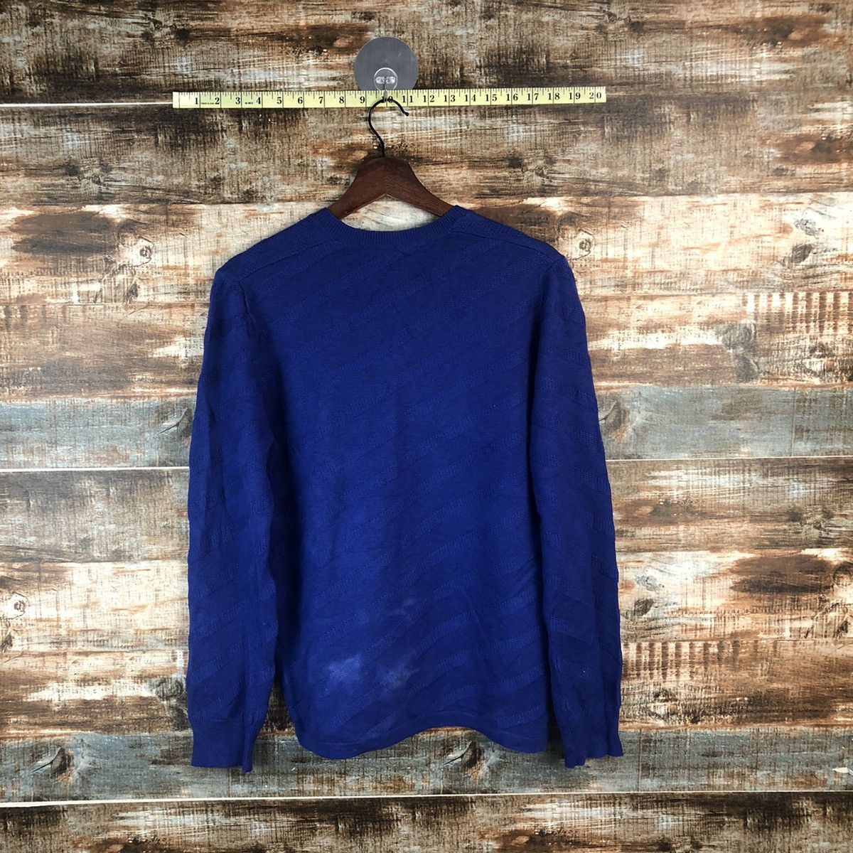 Tete Homme DL Tete Homme Blue japan sweatshirt Knitwear #C675 Size US M / EU 48-50 / 2 - 12 Thumbnail