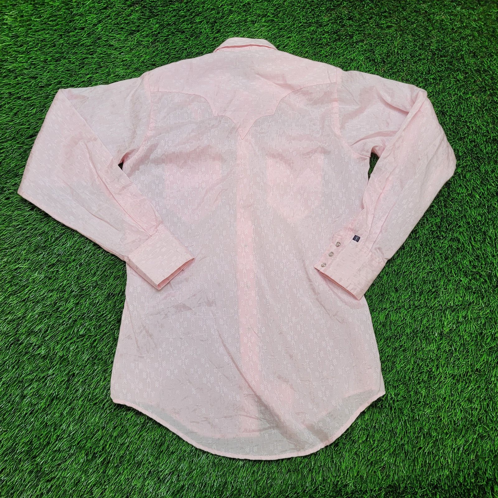 Rockmount Ranch Wear VTG 70s Rockmount Ranch Wear Pearl Snap Shirt M Jacquard USA Size US M / EU 48-50 / 2 - 7 Thumbnail