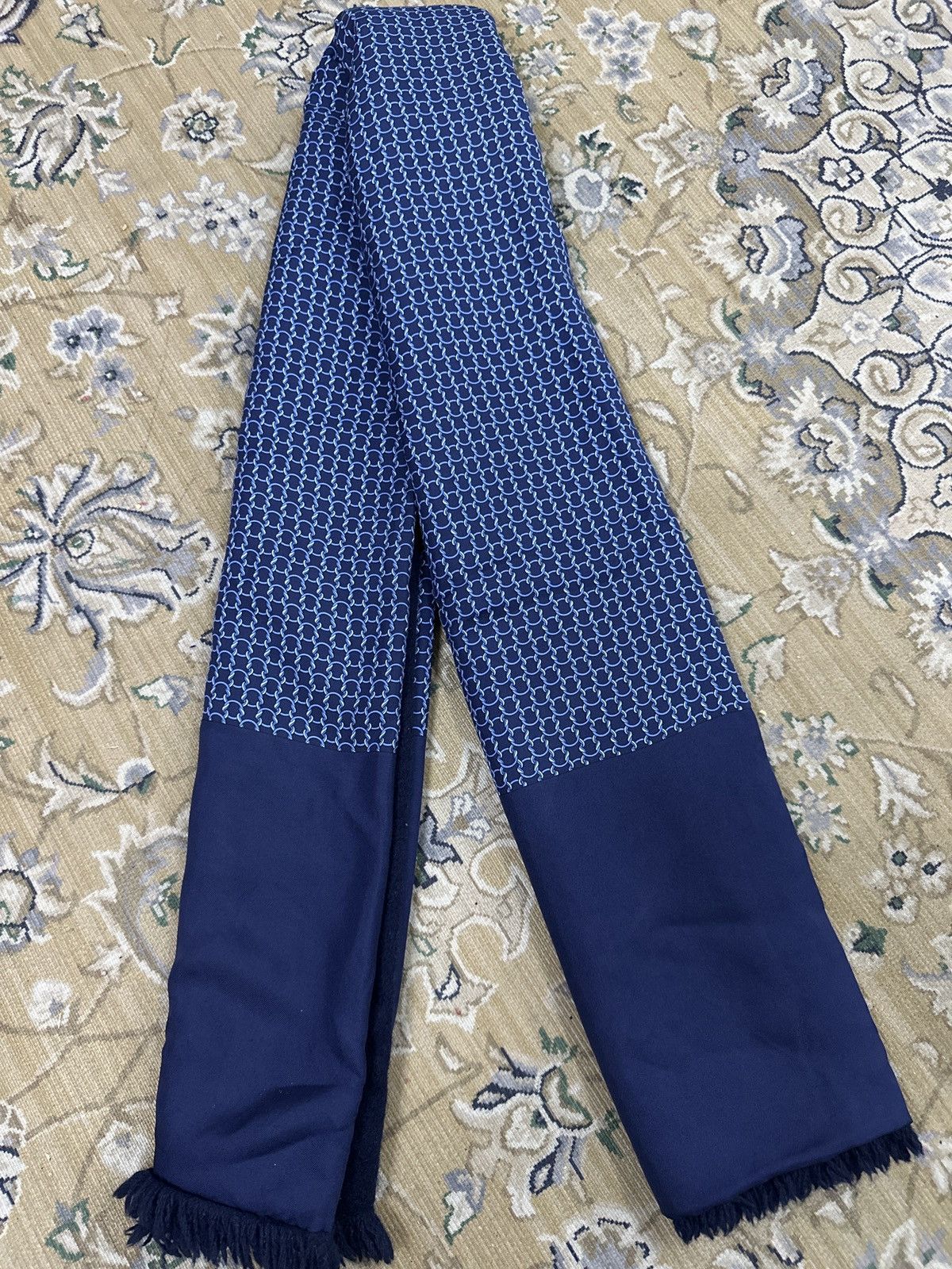 Hermes Hermes silk angora chain pattern Size ONE SIZE - 6 Thumbnail
